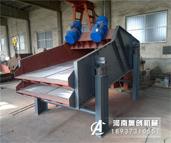 牛糞振動脫水篩機