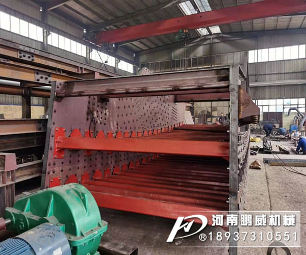 直線振動篩坡度小走料慢怎么樣解決?