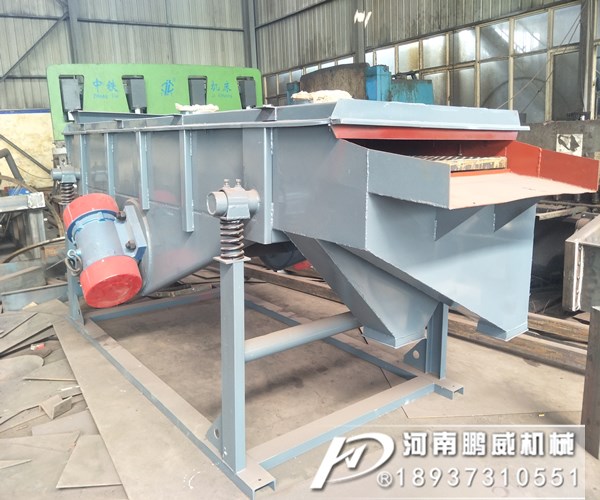 直線振動篩工作原理及外形結構圖