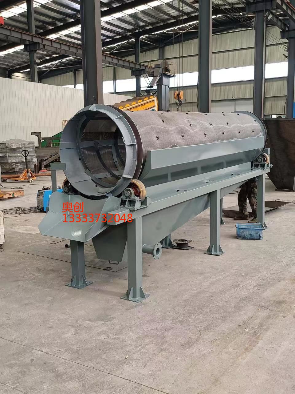 滾筒篩的安裝坡度,滾筒篩的轉速多少